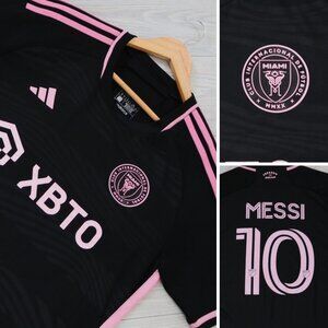 Lionel Messi #10 Inter Miami Jersey 23-24 adidas Size XL 'La Noche' Away Kit